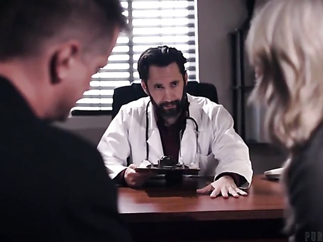 Kenzie Taylor - Blonde cuckold fun with the doctor in front of her husband