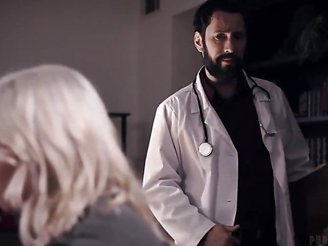 Kenzie Taylor - Blonde cuckold fun with the doctor in front of her husband