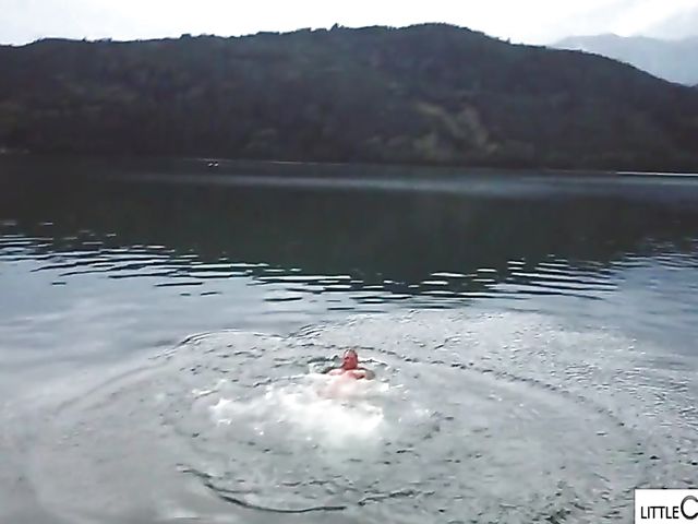 Little Caprice POV on holiday with her lucky boyfriend