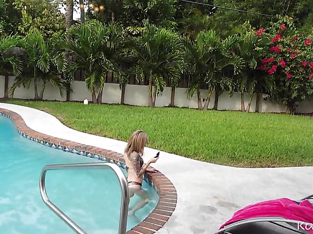 Young sister Roxy Ryder has sex with her lucky stepbrother POV