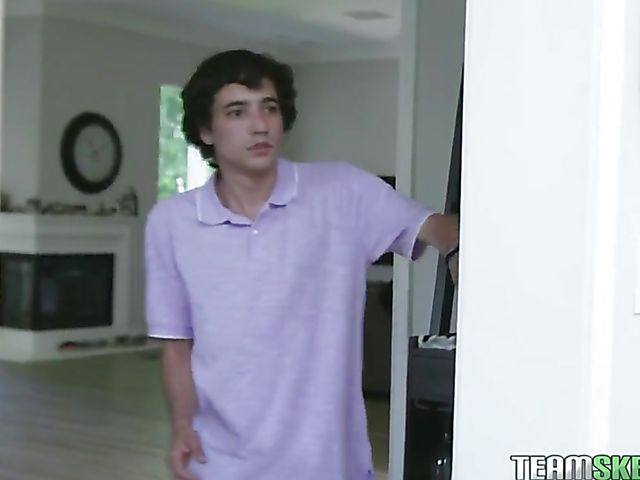 Arietta Pillow & Alex Coal - Teen girls caught kissing and talked into threesome