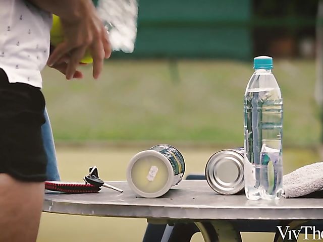 Liv Revamped and Blue Angel lesbian tennis love