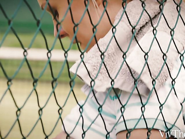 Liv Revamped and Blue Angel lesbian tennis love