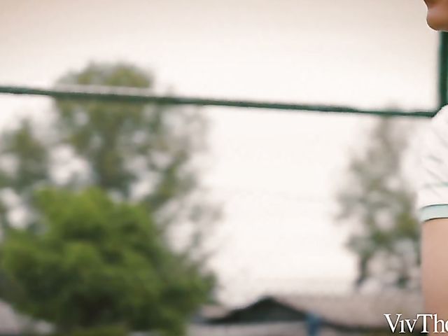 Liv Revamped and Blue Angel lesbian tennis love