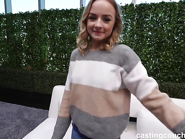 Interracial audition from your point of view with white girl Ashley