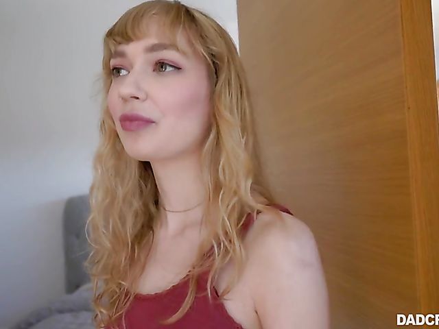 Mackenzie Moss - Skinny teen POV with her stepdad