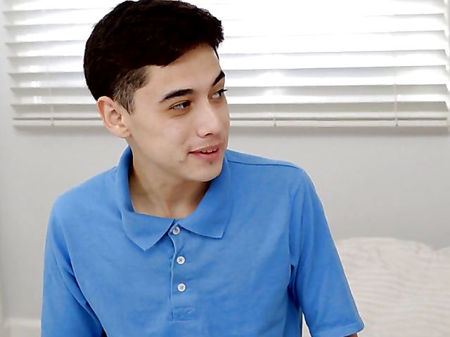 Tiny blonde Kiara Cole learns anatomy with exchange student Juan Loco