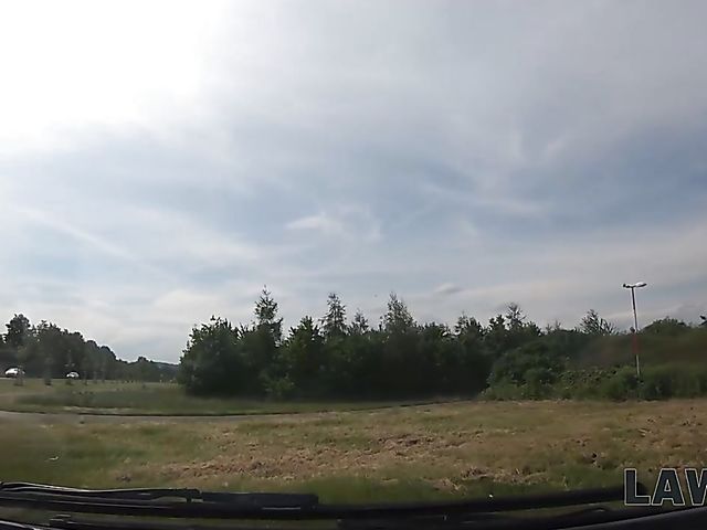 Skinny young brunette Ashley Ocean gets arrested and fucked in jail