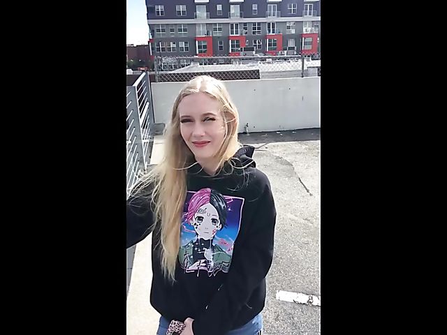 Emma Starletto - Young long haired blonde POV with a lucky dude