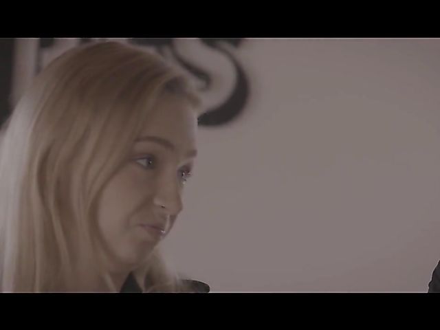 Young looking euro blonde Jenny Wild and her man make love for Sex Art