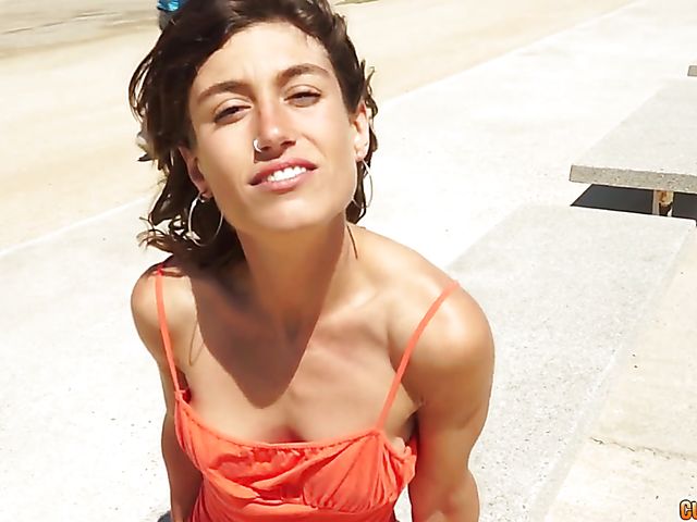 Hot sex with skinny Spanish girl Julia Roca