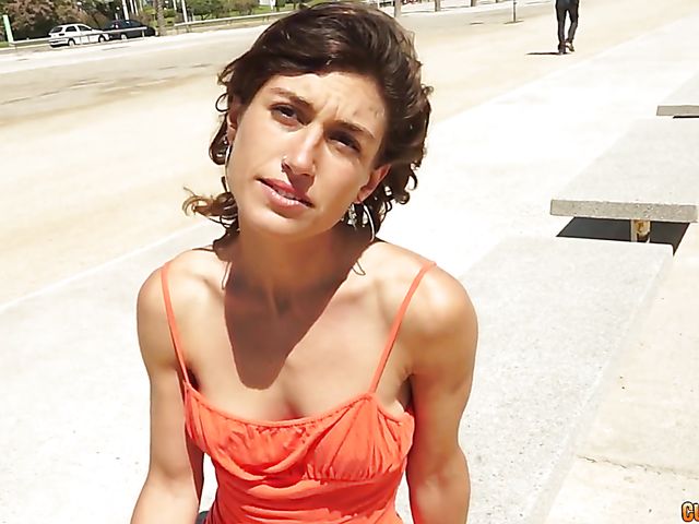 Hot sex with skinny Spanish girl Julia Roca