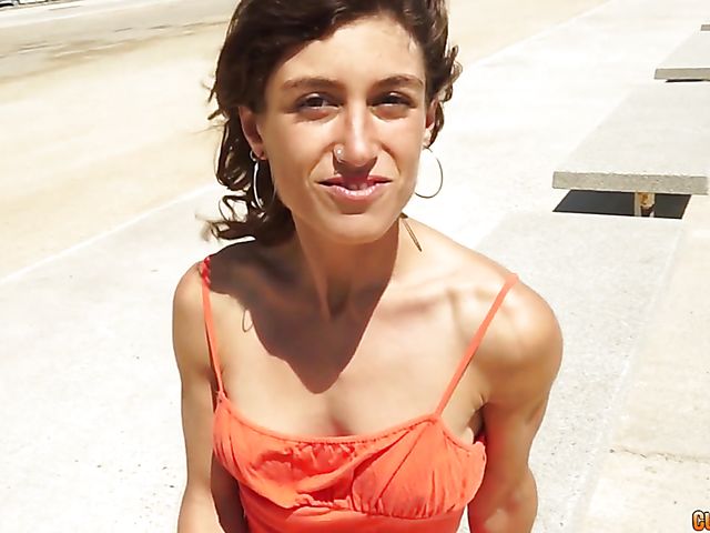 Hot sex with skinny Spanish girl Julia Roca