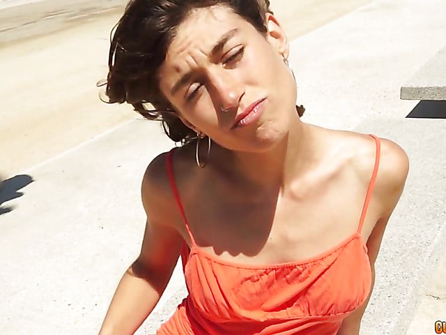 Hot sex with skinny Spanish girl Julia Roca