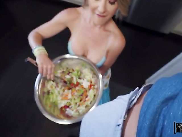 Horny housewife Kit Mercer is hungry for cock and wants it in her milf pussy