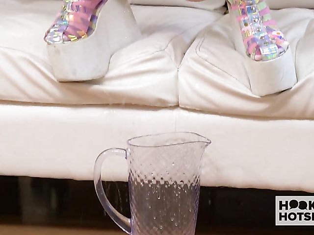 Pigtailed teen slut Jesse Saint loves getting treated like a fuck toy