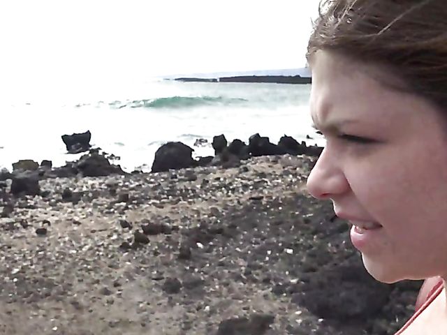 Teen ATK girlfriend Winter Jade peeing outdoors and getting fingered at home