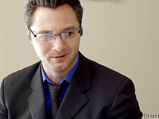 Tiny petite blonde Kiara Cole gets banged by the lawyer