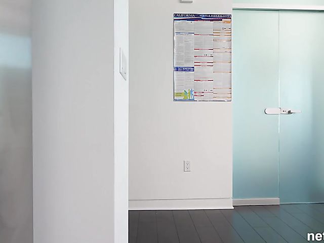 POV anal audition with curly haired latina Amorina