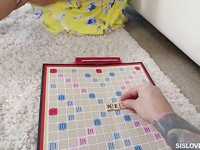 Stepbrother touching and fucking Kourtney Rae's tiny pussy POV