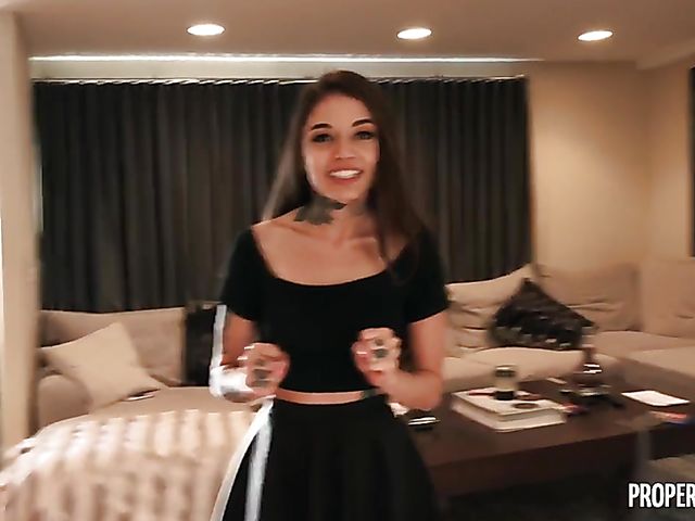 Tattooed POV girl Vanessa Vega loves riding your fuck stick