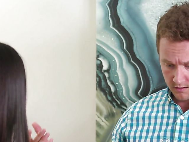 Nuru massage girl with big natural tits Violet Myers makes him feel good