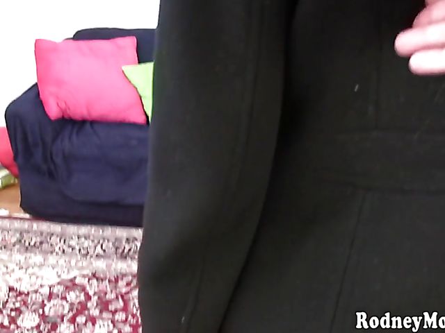 The right cock for POV MILF with natural titties Carley Michaels