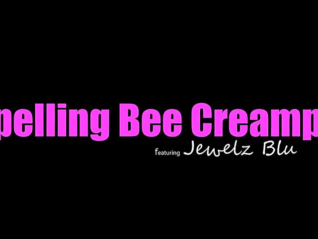 German hottie Jewelz Blu learns English with a hard dick in her shaved pussy