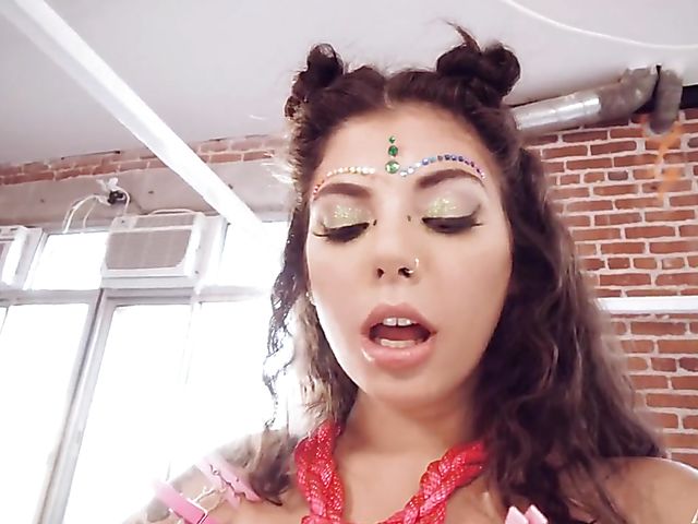 Gina Valentina - Latina bondage fuck and shower afterwards