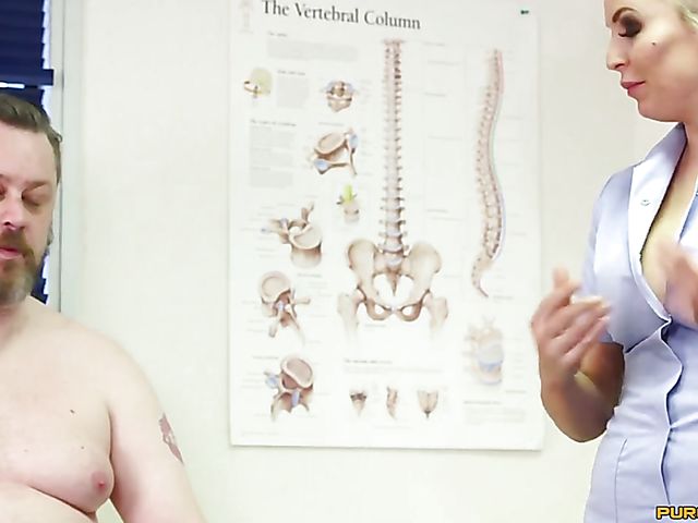 Small cock CFNM humiliation in the hospital with British nurses Honour May, Kylie Nymphette and Louise Lee