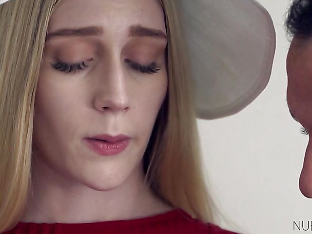 Handmaidens porn parody with innocent blonde Emma Starletto getting penetrated
