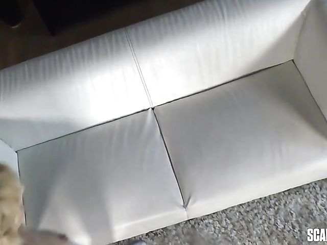 Posh girl Maddy O'Reilly and her man have a really hot threesome with blonde waitress Chloe Cherry