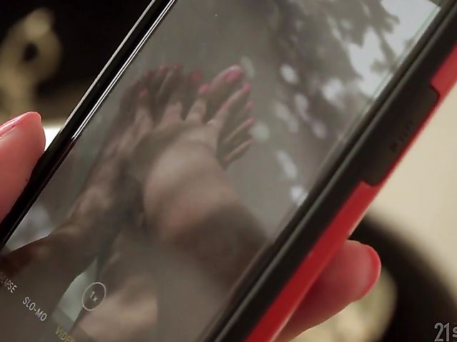 Footsie temptress Liv Revamped filming her sexy feet and getting fucked