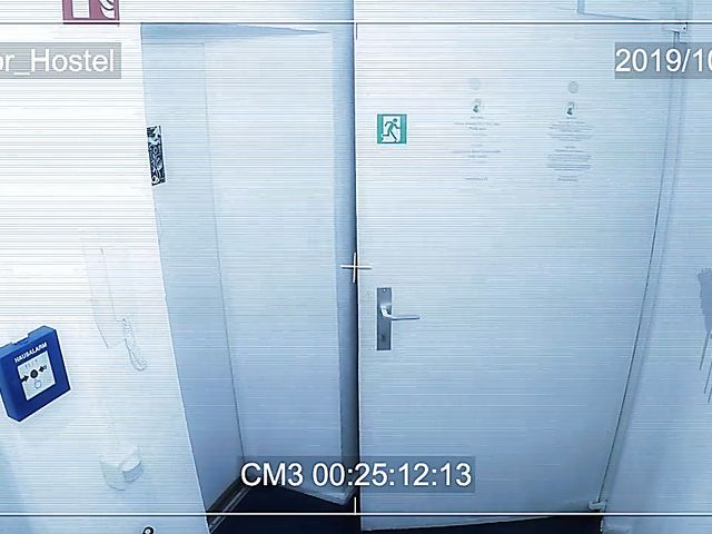 Hostel invasion and sex with hot blonde teen Marilyn Sugar