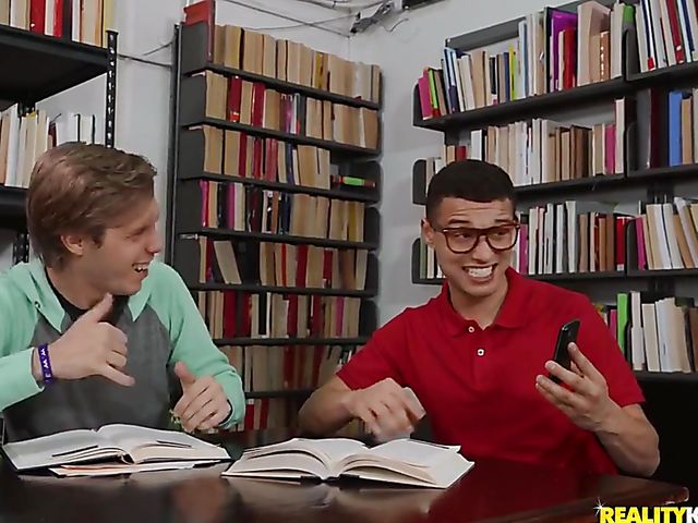 Hot library fuck with natural busty teen Skylar Vox