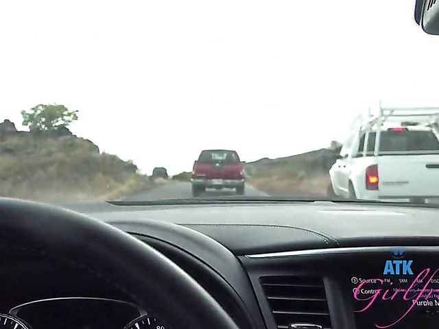 Tattooed redhead POV anal with tiny girlfriend Lola Fae