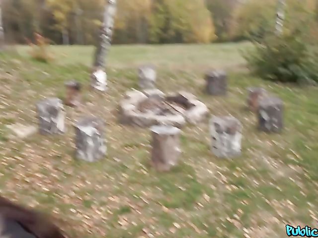 POV outdoor fucking with Martina Smeraldi in the mountain village