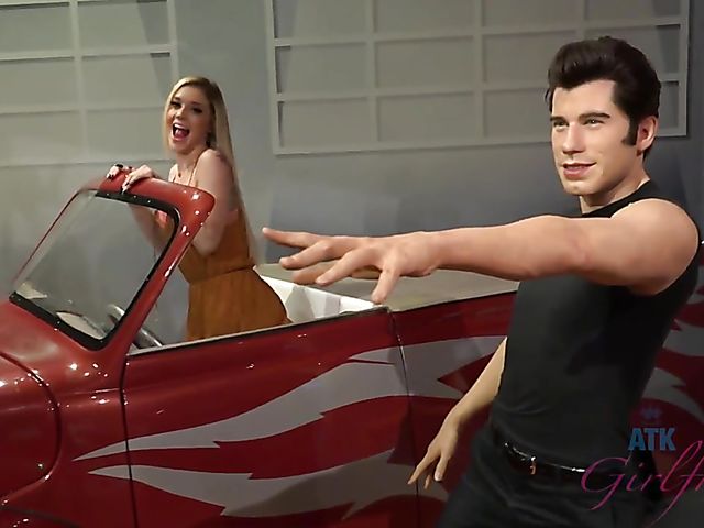 Tattooed ATK girlfriend Kali Roses gets naughty in the Wax Museum