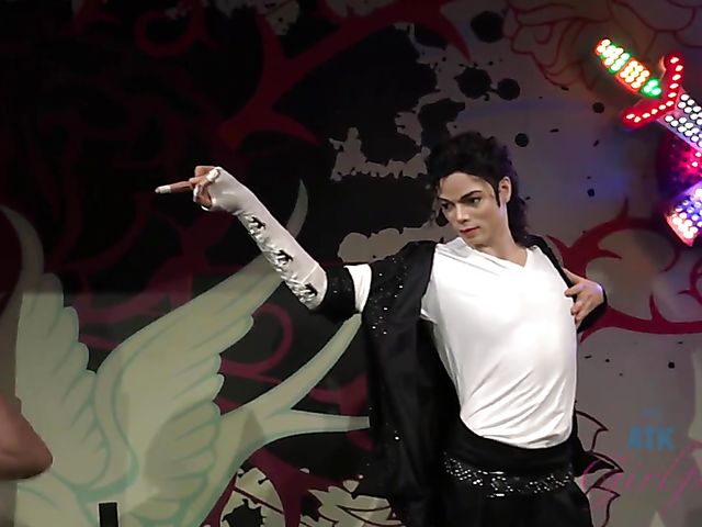 Tattooed ATK girlfriend Kali Roses gets naughty in the Wax Museum