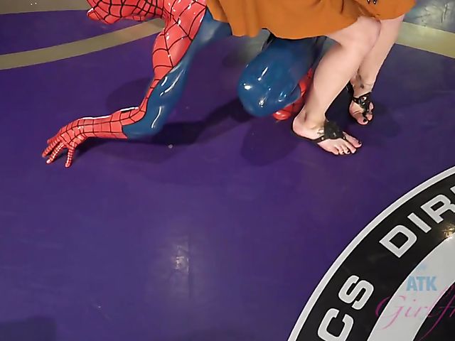 Tattooed ATK girlfriend Kali Roses gets naughty in the Wax Museum