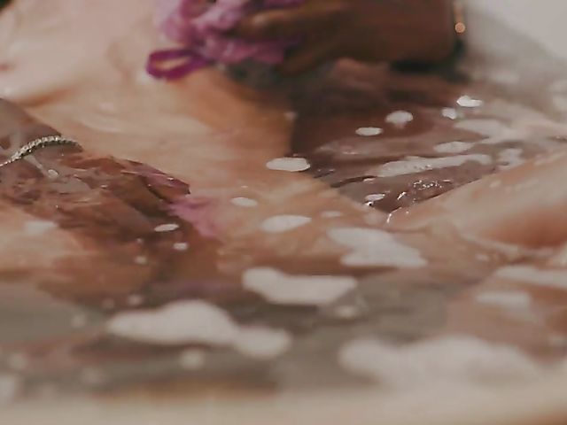 Interracial teen bath fuck with hot and wet Natalie Knight