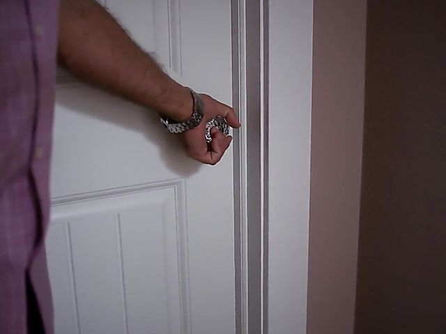 Long haired young blonde Kenna James gets her pussy trained by Chad White