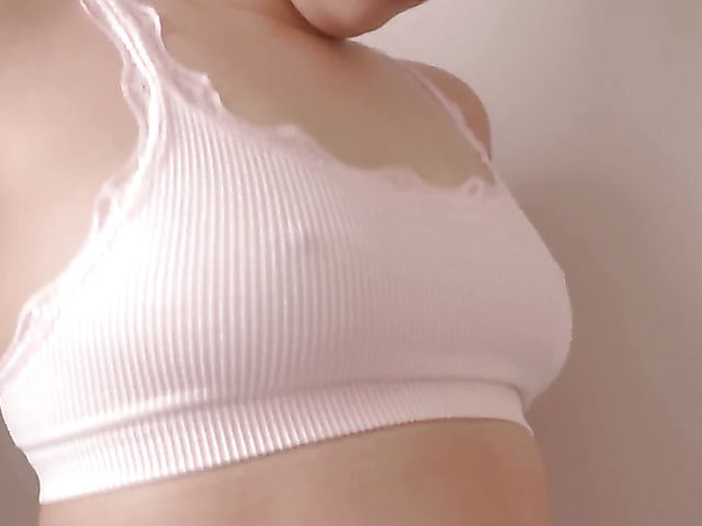 Bespectacled hairy asian solo in the laundry room with short-haired Jean