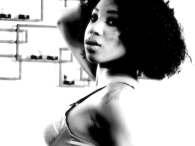 Lala Ivey - Ebony anal gangbang with hot white guys