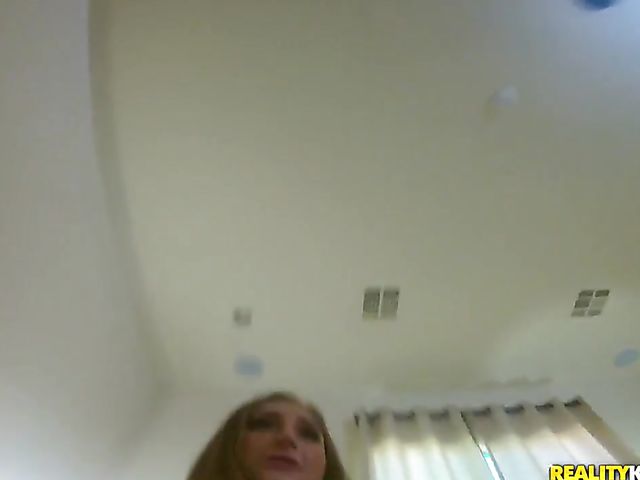 Curvy Skylar Snow with nice natural tits begs for cum