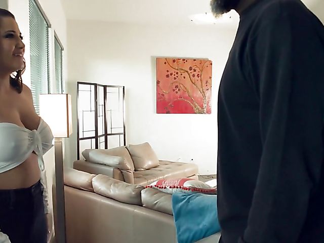 BBC addict Alix Lovell fucks her biggest cock ever