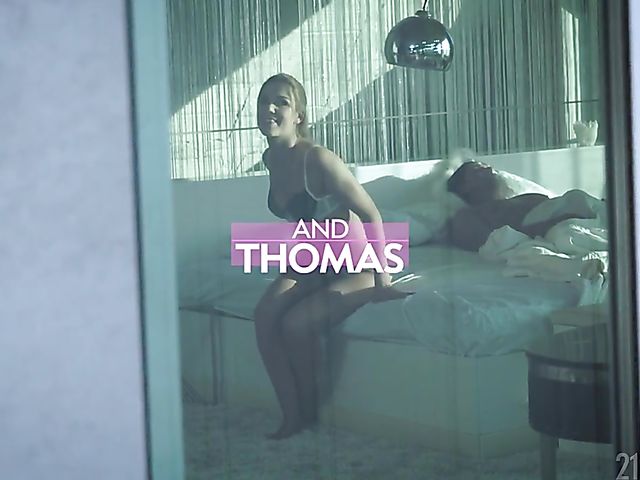 Incredibly hot sex with skinny euro pornstar Alexis Crystal