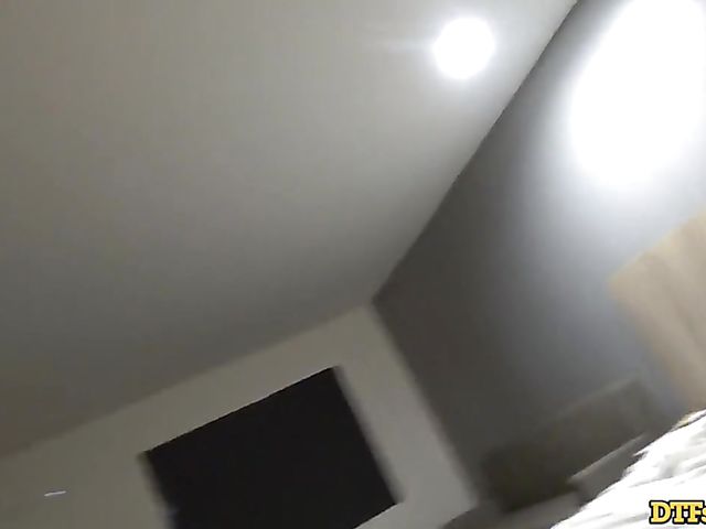 Hotel room sex with big tittied curvy MILF Alexia Lucie Roy