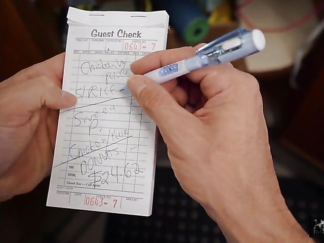 Abella Danger toilet POV in the restaurant bathroom