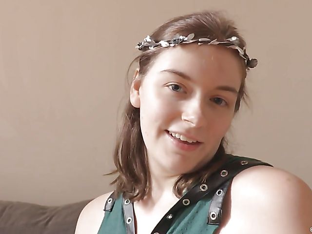 Leather boots solo with masturbation addict Lauryl Tall